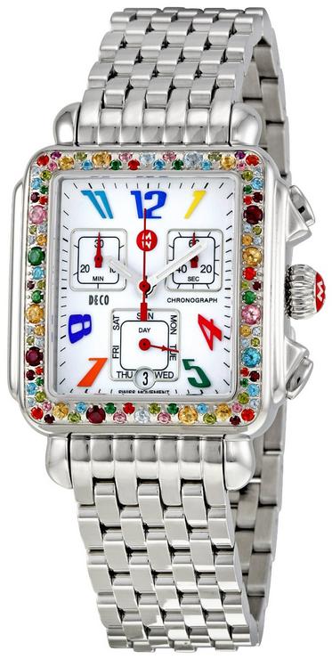 Michele deco best sale carousel watch